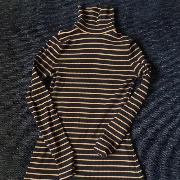 BDG Striped Turtleneck Dress - Picture 3 of 4